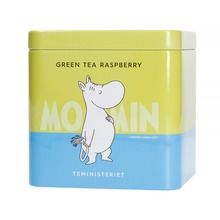 Teministeriet, Moomin Green Tea Raspberry, herbata sypana, 100g