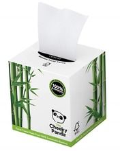 The Cheeky Panda, chusteczki kosmetyczne uniwersalne, pudełko kostka 56 szt.