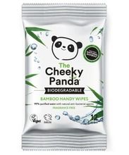 The Cheeky Panda, Handy Wipes, nawilżane bambusowe chusteczki, 12 szt.