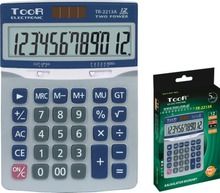 TooR, kalkulator biurowy TR-2213A, 12 pozycji, metalowa pokrywa