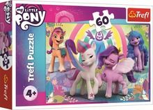 Trefl, My Little Pony, Urocze Kucyki Pony, puzzle, 60 elementów