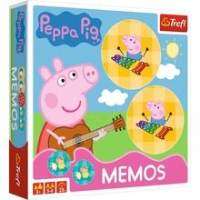 Trefl, Świnka Peppa, Memos, gra logiczna