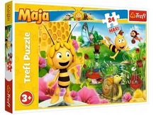 Trefl, W świecie Pszczółki Mai, puzzle maxi, 24 elementy