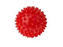 Tullo, piłka rehabilitacyjna, czerwona, 6,6 cm