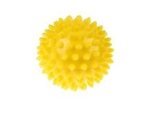 Tullo, piłka rehabilitacyjna, żółta, 6,6 cm