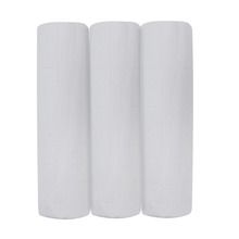 Tup Tup, pieluszki tetrowe, Premium, 70-80 cm, 100% bawełna, białe, 3 szt.