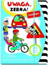 Uwaga zebra! Kodeks drogowy przedszkolaka. Poziom 1