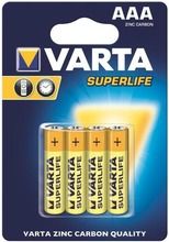 VARTA, Superlife, bateria cynkowo-węglowa, R03 AAA, Zn-C, 4 szt.
