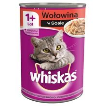 Whiskas, Adult, karma mokra dla kota, Wołowina, puszka, 400 g