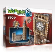 Wrebbit, Big Ben, puzzle 3D, 890 elementów