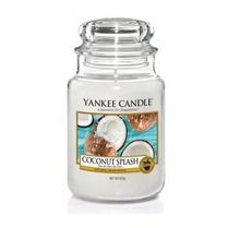 Yankee Candle, świeca zapachowa, duży słój, Coconut Splash, 623g