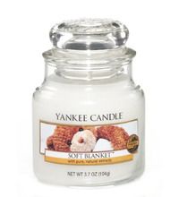 Yankee Candle, świeca zapachowa, mały słój, Soft Blanket, 104g
