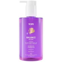 Yope, Balance My Hair, szampon do przetłuszczającej się skóry głowy z kwasami, 300 ml