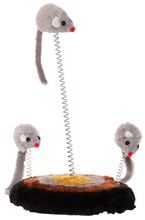 Zabawka dla kota, 3 myszki, 14,5-26 cm