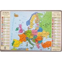 Zachem, podkładka mapa polityczna Europy