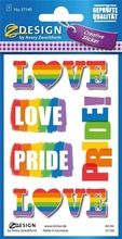 Zdesign, Pride & Love, naklejki do ozdabiania