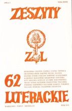 Zeszyty literackie 2/1998