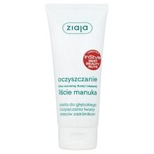 Ziaja, Liście Manuka Oczyszczanie, pasta do głębokiego oczyszczania twarzy przeciw zaskórniakom, 75 ml
