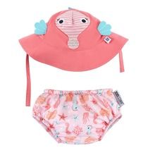Zoocchini, Konik Morski, pieluszka kąpielowa z czapką, rozmiar S