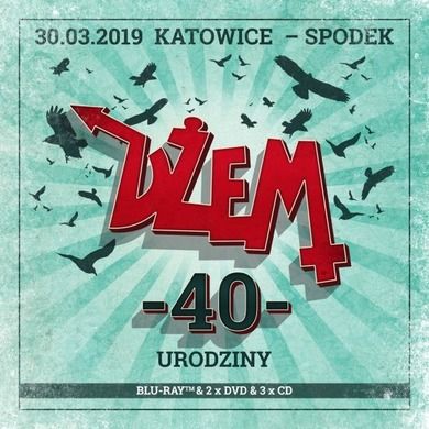 40 urodziny. Blu-Ray+2DVD+3CD