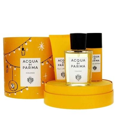 Acqua di Parma, Colonia, zestaw, woda kolońska, spray, 100 ml + żel pod prysznic, 75 ml + dezodorant, spray, 50 ml