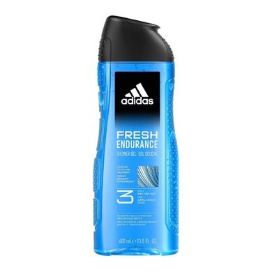 Adidas, fresh endurance, żel do mycia 3w1 dla mężczyzn, 400 ml