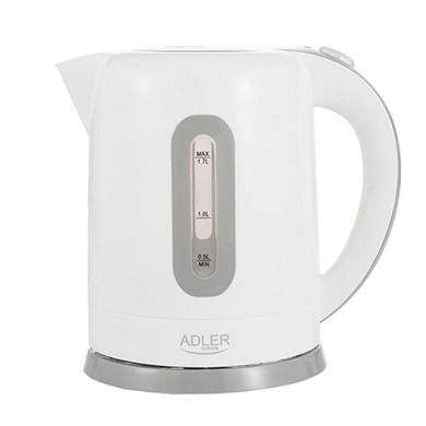Adler, czajnik elektryczny, plastikowy, 1.7 l, 2200W, AD 1234