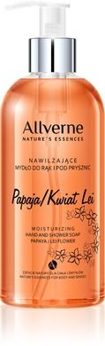 Allverne, Nature's Essences, mydło do rąk i pod prysznic, Papaja-Kwiat Lei, 300 ml