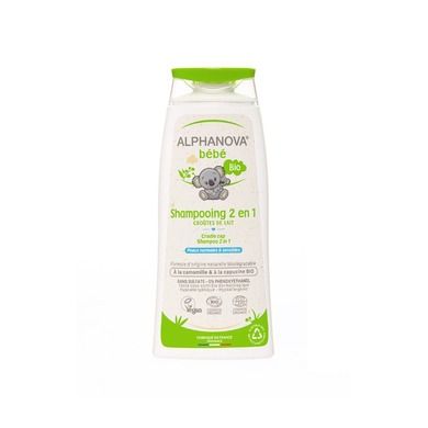Alphanova Bebe, delikatny szampon do włosów na bazie wody kwiatowej, 200 ml