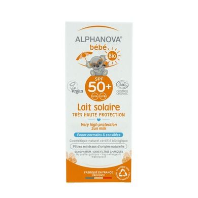 Alphanova Bebe, sun, krem na słońce, SPF 50+, 50g
