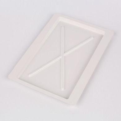 Altom Design, Metpol, tacka, biała, 35.5-23 cm