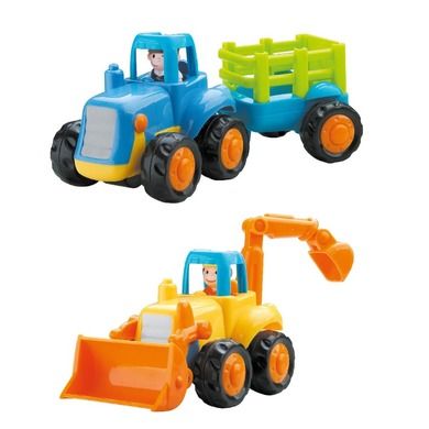 Anek dla Dzieci, traktor z przyczepą