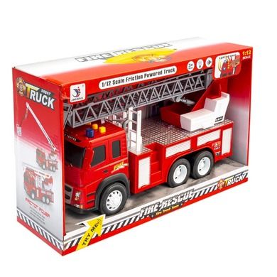 Anek dla dzieci, wóz strażacki, światło-dźwięk