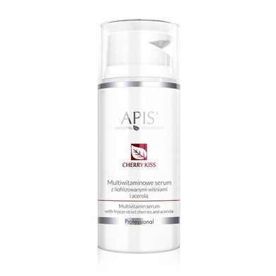 Apis, Cherry Kiss, multiwitaminowe serum z liofilizowanymi wiśniami i acerolą, 100 ml