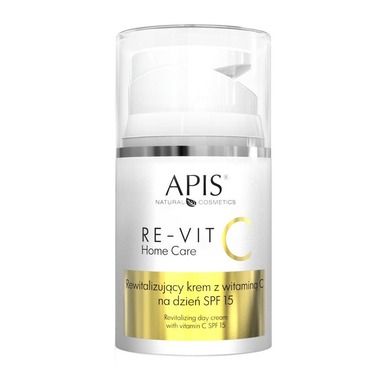 APIS, Re-Vit C Home Care, rewitalizujący krem z witaminą C na dzień, SPF15, 50 ml