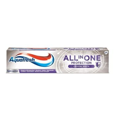 Aquafresh, All In One Protection, pasta do zębów, Crystal White, 100 ml