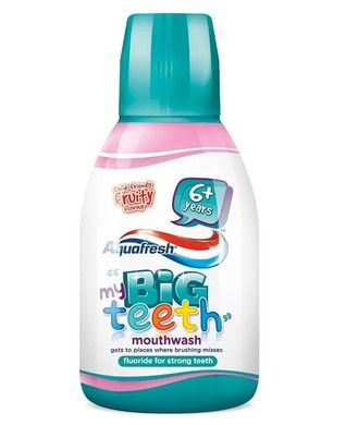 Aquafresh, płyn dla dzieci, big teeth, 300 ml