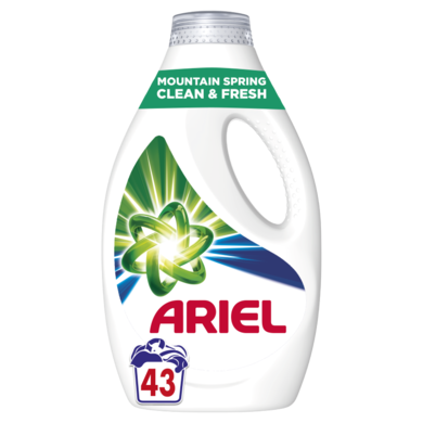 Ariel, Mountain Spring Clean & Fresh, płyn do prania, 43 prań