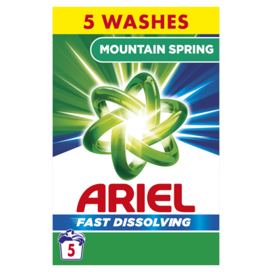 Ariel, Mountain Spring, proszek do prania, 5 prań, 275g