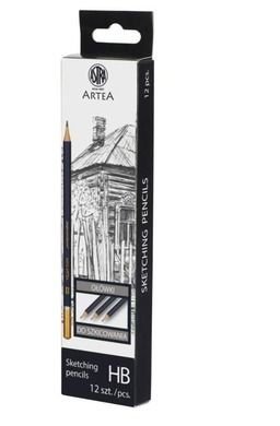 Artea, ołówek do szkicowania HB, Box, 12 szt.