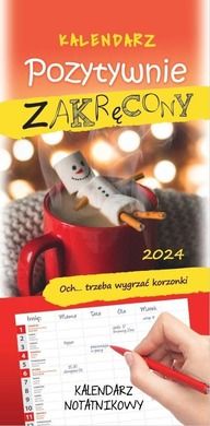 Artsezon, kalendarz 2024, rodzinny, notatnikowy, Pozytywnie...