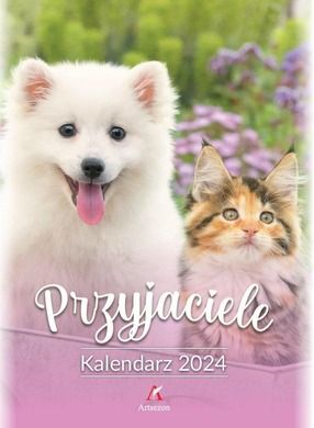 Artsezon, kalendarz 2024, wieloplanszowy, B4, Przyjaciele
