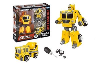 Artyk, Toys For Boys, robot, pojazd, betoniarka