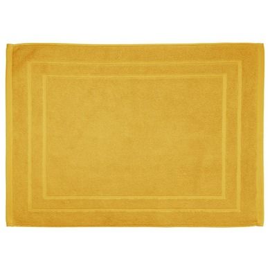 Atmosphera, dywanik łazienkowy bawełniany, 50-70 cm, żółty