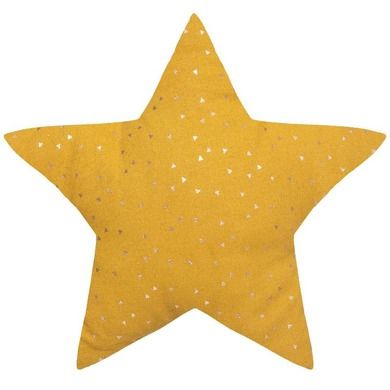 Atmosphera for Kids, poduszka dekoracyjna w kształcie gwiazdy, bawełna, 40-40 cm