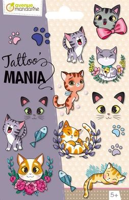 Avenue Mandarine, Tattoo Mania, Koty, tatuaże dla dzieci