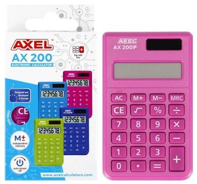 Axel, kalkulator, AX-200p