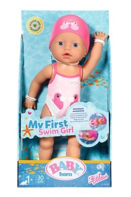 Baby Born, My First Swim Girl, lalka pływająca, 30 cm