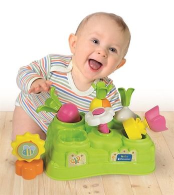 Baby Clementoni, Kolorowy ogród, zabawka interaktywna