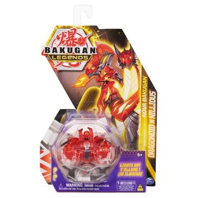 Bakugan Legends, kula podświetlana, Dragonoid x Nillious Red